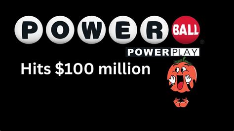 Powerball jackpot hits $100 million tonight .